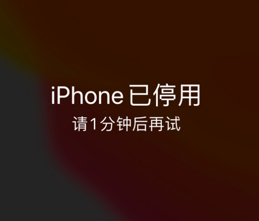 洪梅镇苹果手机维修分享:iPhone 显示“不可用”或“已停用”怎么办？还能保留数据吗？ 