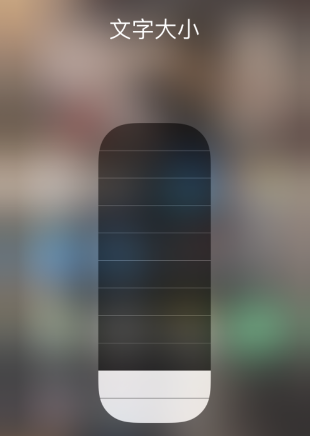 洪梅镇苹果手机维修分享小技巧：在 iPhone 控制中心快速调节字体大小 
